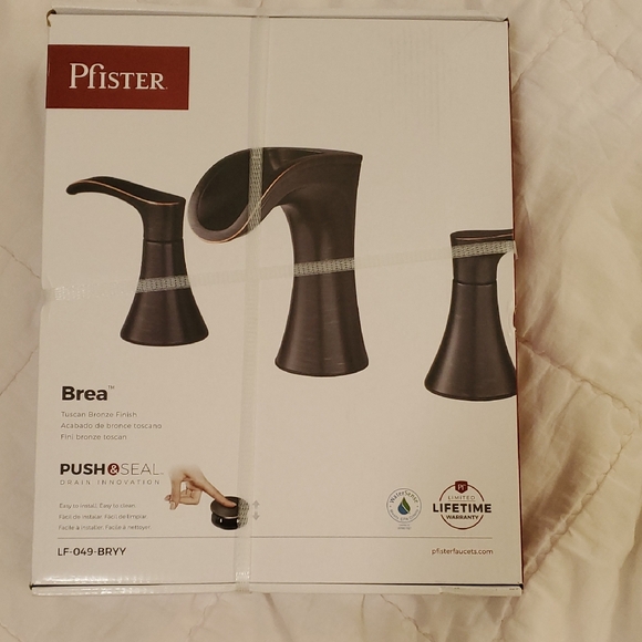 Brea Tuscan Bronze Bathroom Faucet - Elegant Oil-Rubbed Bronze Finish